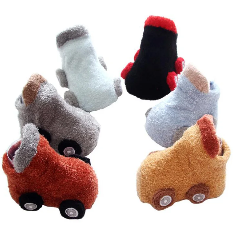 Chaussettes antidérapantes chaudes pour bébé, nouvelle collection automne hiver