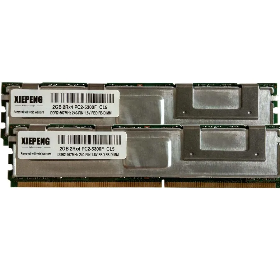 

Memory 16GB ( 2x 8GB ) DDR2 ECC FBD Fully Buffered RAM 4GB 667MHz FB-DIMM 8G 2Rx4 PC2-5300F for Dell PowerEdge 1950 M600 M1000e