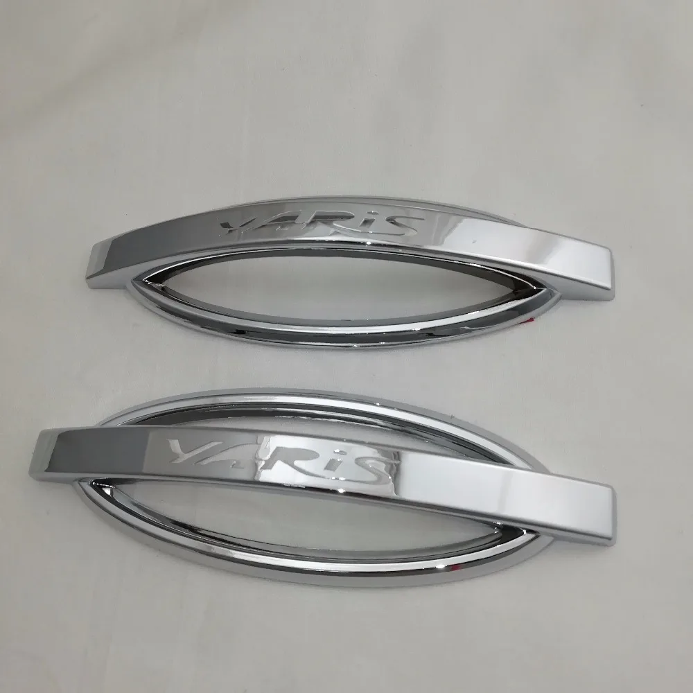 

Chrome Car Styling Free Shipping Side lamp Cover Blinker Light Frame Panel Overlay For Toyota Yaris 2002 2005 2006 2008 2012