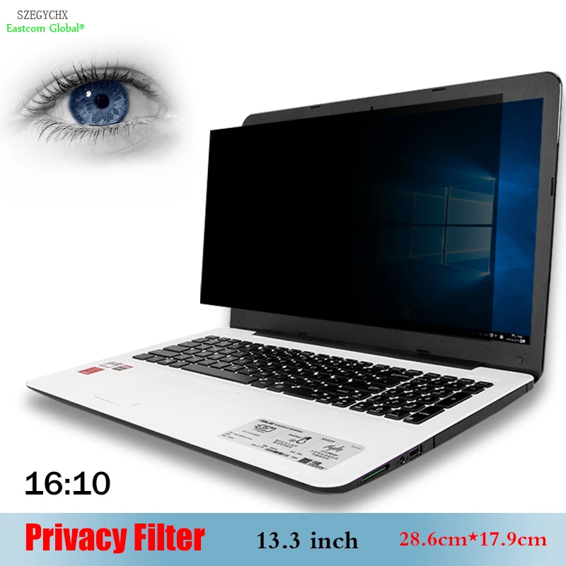 13.3 inch 16:10 28.6cm*17.9cm Screen Protectors Laptop Privacy Computer Monitor Protective Film Notebook Computer Privacy Filter