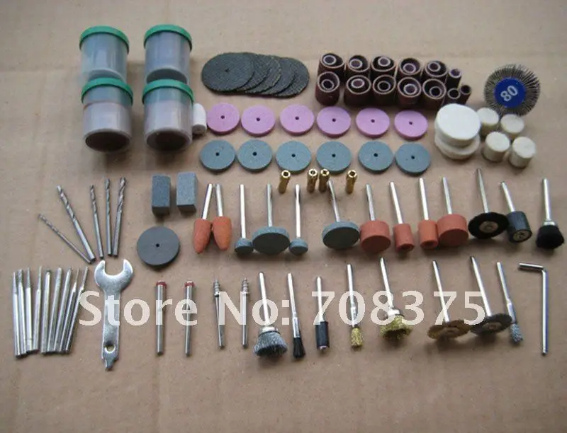 NEW 161PC Polishing tool BIT SET SUIT MINI DRILL SUIT DREMEL ROTARY TOOLS DIY TOOLS Plastic boxes