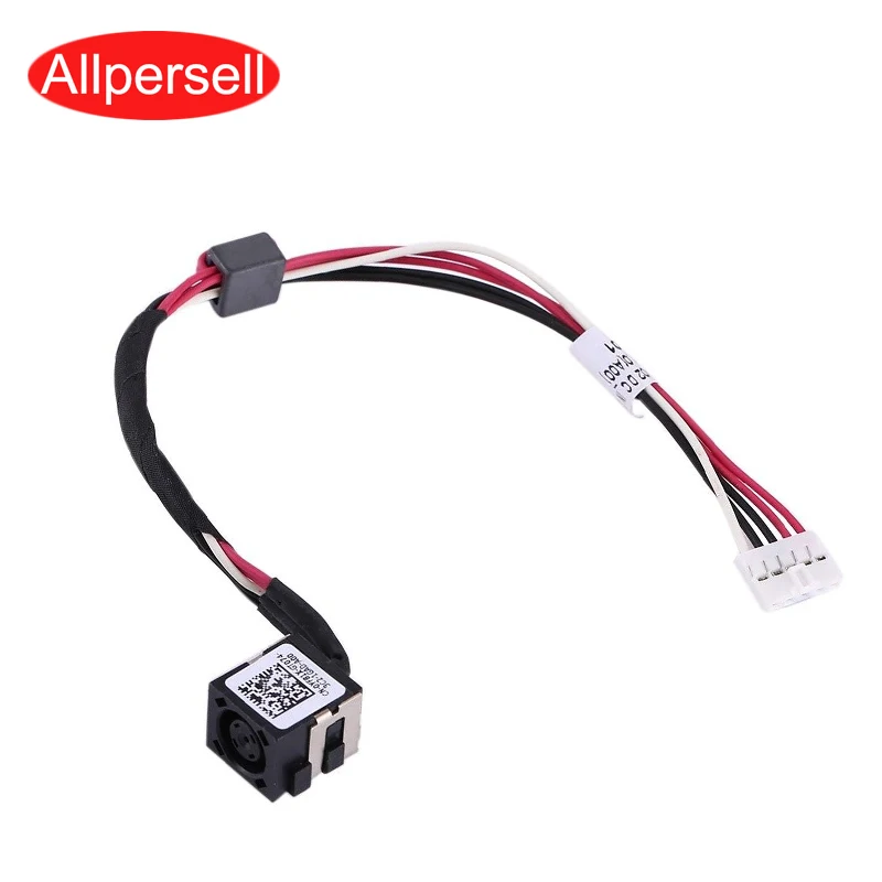 Portátil dc power jack conector do soquete cabo para de ll inspiron 15 3521 3531 2521 5537 interface de energia