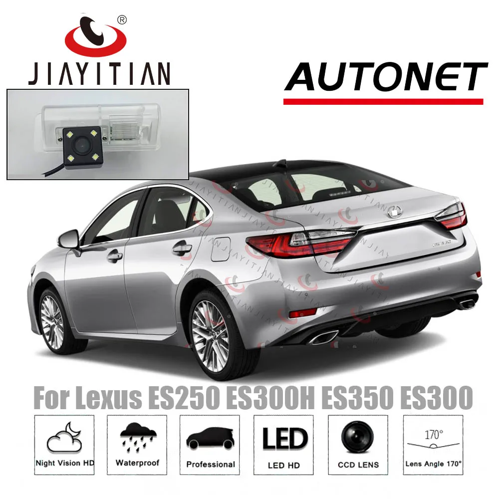 

JIAYITIAN car Rear View Camera For Lexus ES250 ES300 ES350 2013~2018 CCD Night Vision Parking Backup camera license plate camera