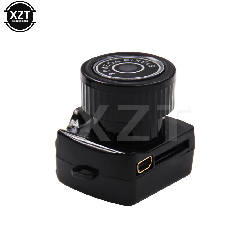 Y2000 mini přenosné kamera HD CMOS 2.0 mega pixel kapsa video audio digitální mini videokamera 640*480 480P DV DVR 720P