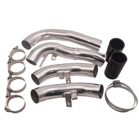 For 2.7L Allroad Audi RS4 RS6 B5 A6 Allroad Aluminium Turbo Inlet Pipes S4 K04 Silicone