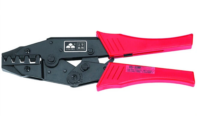 

HS-35WF EUROP STYLE RATCHET crimping tool crimping plier 10-35mm2 multi tool tools