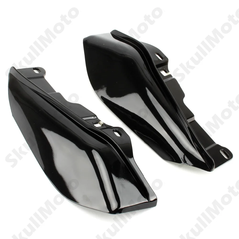 

Motorcycle Mid-Frame Air Deflector Trim For Harley Touring Street Glide Electra Glide Road King FLHX FLHR 2009-2016 Black