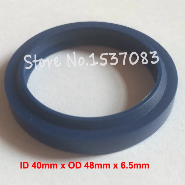 

Hydraulic ram oil seal wiper seal polyurethane PU o-ring o ring 40mm x 48mm x 5mm x 6.5mm