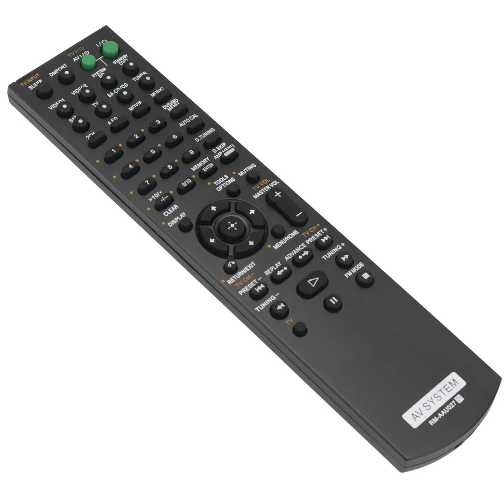 New RM-AAU027 Replaced Remote Control fit for Sony Receiver STR-KM5000 STR-KM5500 TA-KMSW500