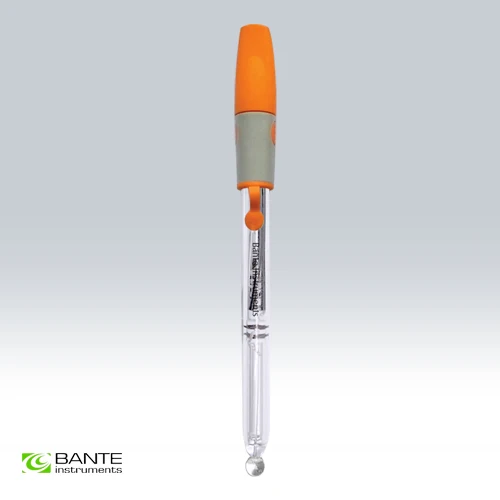 pH sensor for low conductivity low ionic strength samples refillable Glass probe P11-DW electrode BNC Brand BANTE customzie