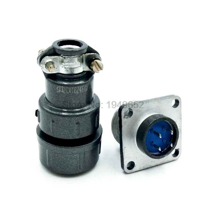 CX16 connector  plug connector screw circular connectors 2pin3pin4pin5pin7pin9pin Male & Female plug socket