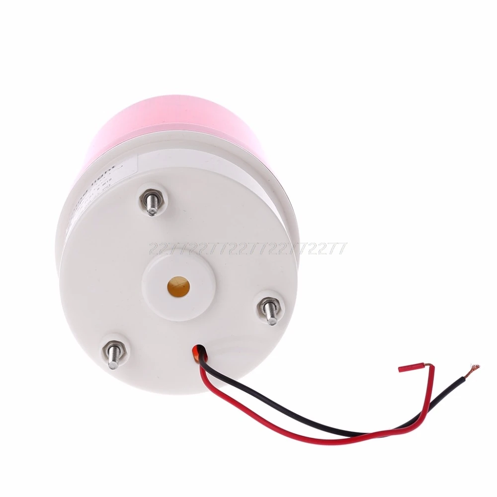 220V/12V/24V LED Alarm Light Warning Lamp Buzzer Rotary Siren Emergency Sound Illumination A27 19