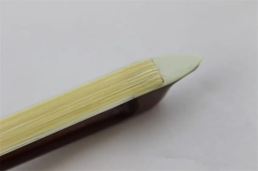 1 Stück Violinbogen, Größe 1/2, 1/4, 1/8, 3/4, 4/4, aus rotem Sandelholz, mit Pferdehaar, Zubehör. – Detail 5