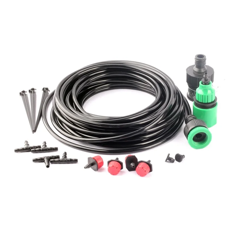 

10~30m 4/7mm Hose Potted Flower Plant Watering Kits Garden Sprinkler System Outdoor Micro Drip Irrigation System Cooling System