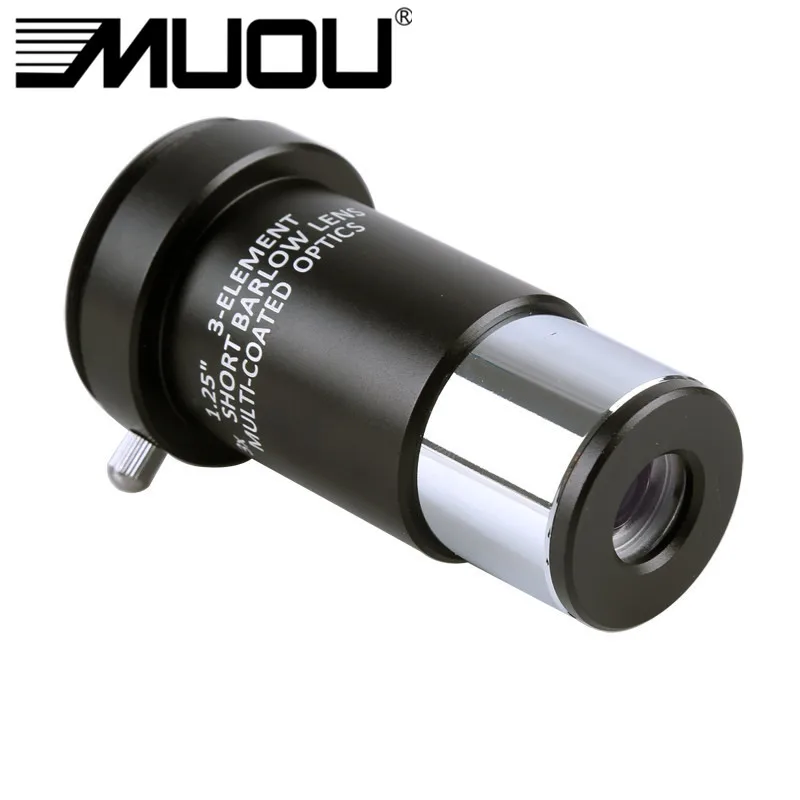 Generic Metal Achromatic 3x Barlow Lens Astro Telescope Eyepiece Camera Fit - M42 1.25