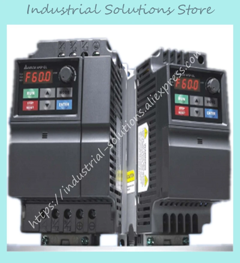 Input AC 3ph 380V Output AC 3PH El Inverter Series VFD007EL43A 0~480V 2.5A 0.1~600Hz 0.75KW 1HP New Original