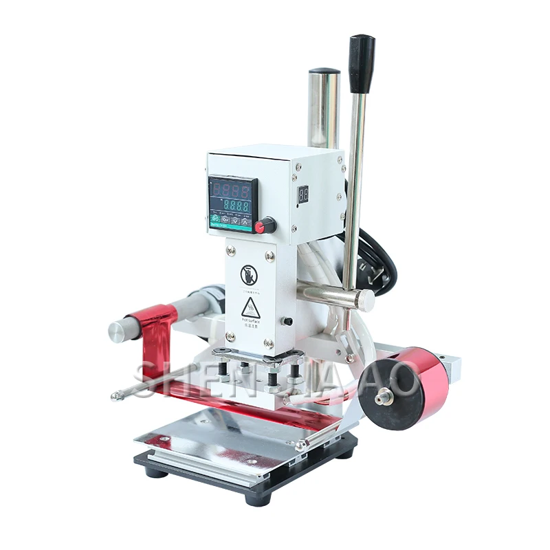 WT-90E Automatic Roll Paper Stamping Machine Manual Leather Stamping Machine Notebook Mobile Phone Shell Stamping Machine 220V