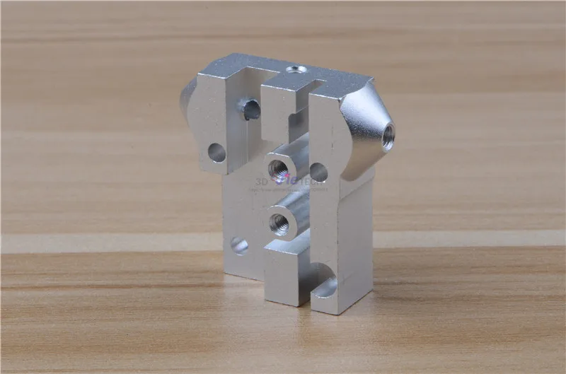 3pcs 3D aluminum alloy delta for Reprap for Kossel slide M3 M4 tackle bore distance 20x20mm moving block for closed loop Belt