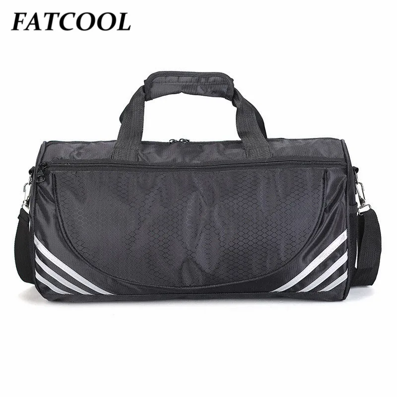 Waterproof Nylon Sport Bag for Men and Women, Training Gym Bag, Outdoor Fitness, Yoga Tote