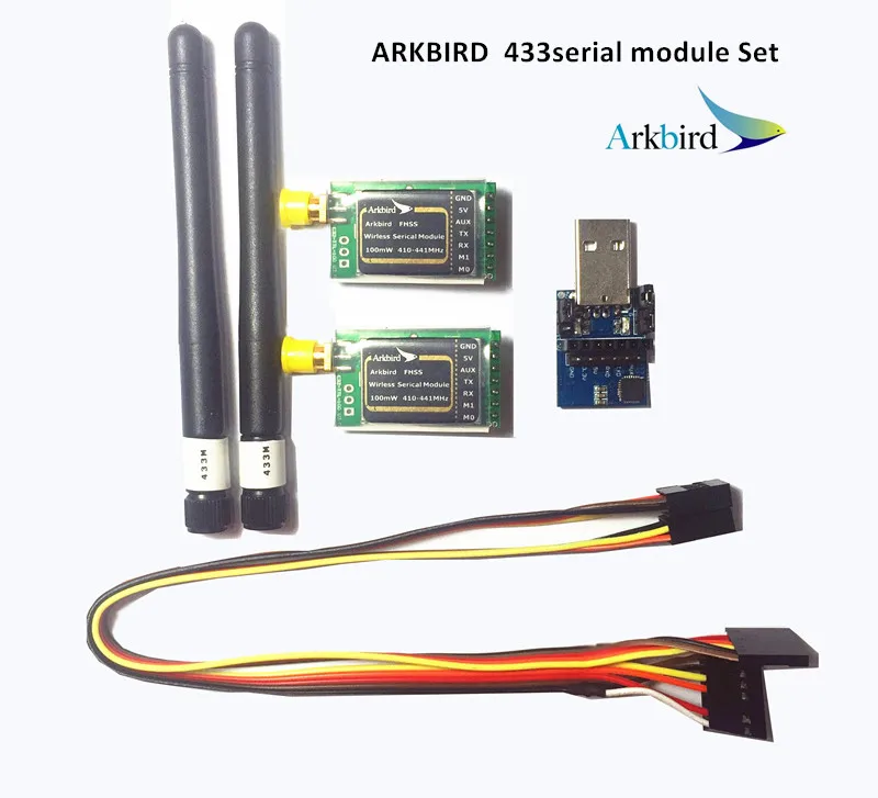 

Arkbird Ground Control System 433 433MHZ serial module (Compatible Autopilot 2.0/Autopilot 2.0 lite ) For long range system