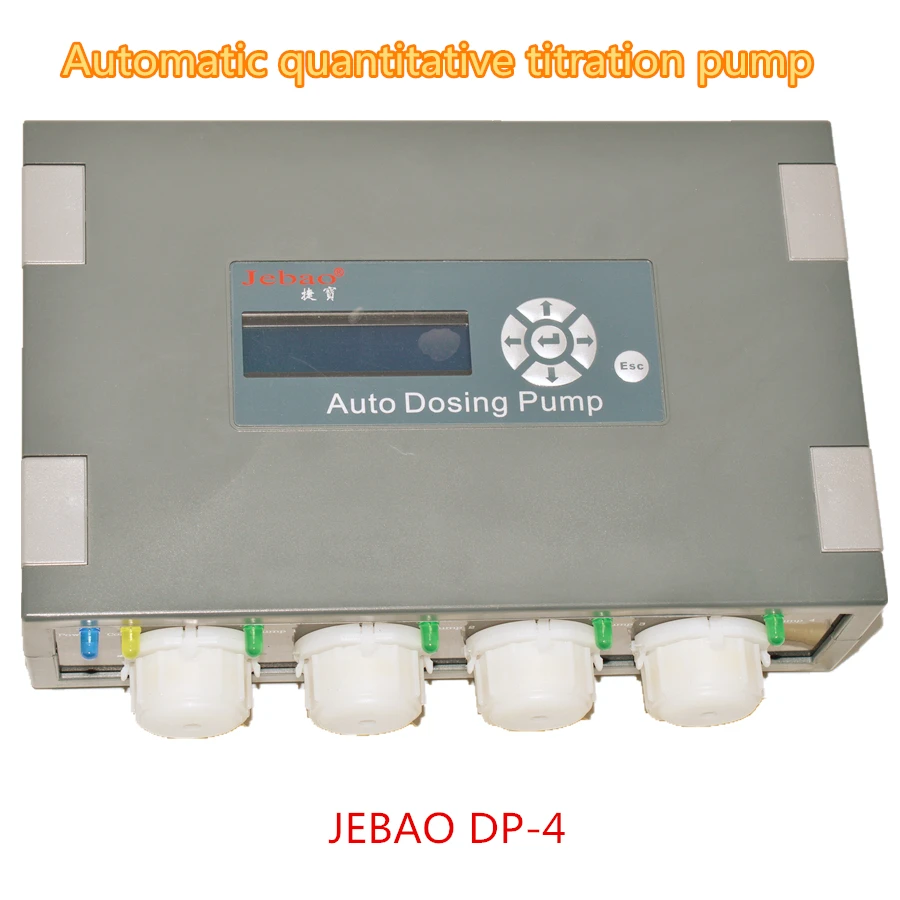 

Automatic quantitative titration pump for Coral Reef Aquarium 4 Pump Heads 110V/240V 50/60Hz JEBAO DP-4