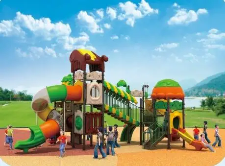 Exported to Peru Safety Playground Outdoor TUV Approved 20 Years' Manufacturer HZ-D009