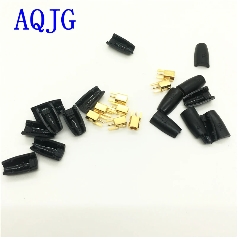 4pcs SE215 / SE315 / SE425 / SE535 / UE900 headphone DIY Connector Audio Cables for female  Pin plug Jack for Shure