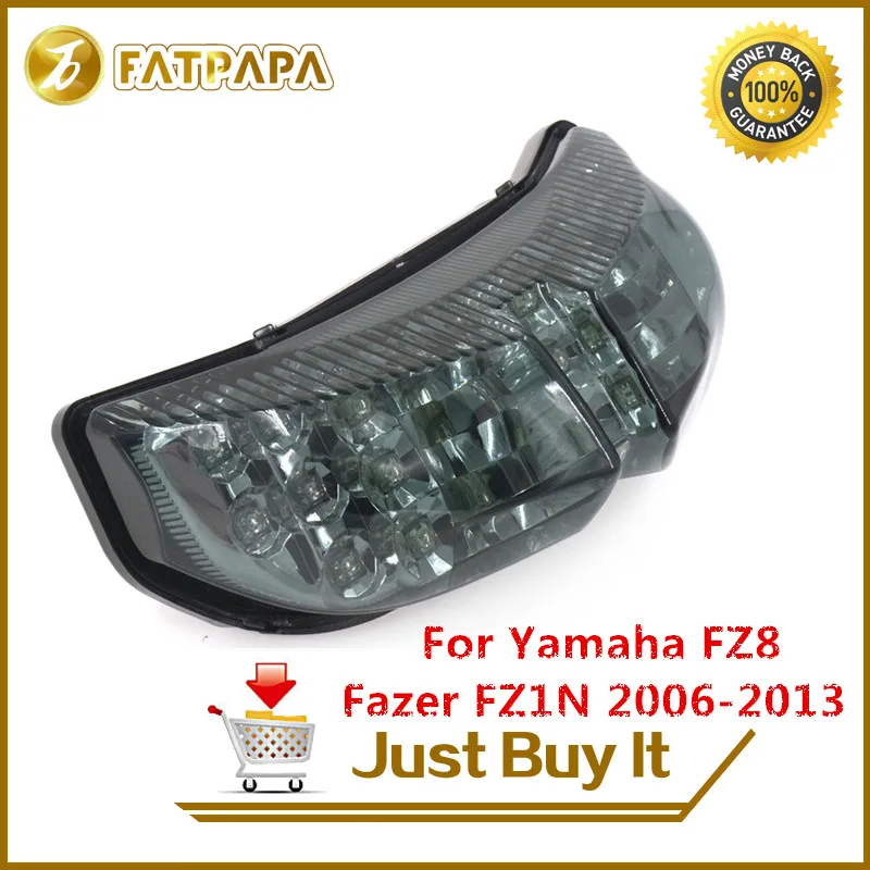 For Yamaha FZ8 Fazer FZ1N 2006-2013 Motorcycle Accessories LED Rear Brake Turn Signal Tail Light.