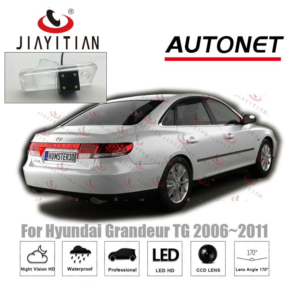 

JIAYITIAN rear view camera for hyundai Grandeur TG 2006 2007 2008 2009~2011 CCD Night Vision Backup camera License Plate camera