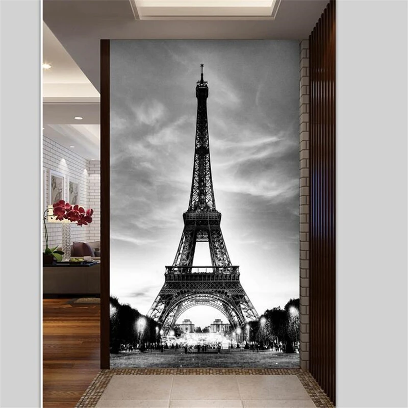 

beibehang Custom wallpaper 3D photo mural European-style tower entrance corridor wall living room wallpaper Papel de parede 3d