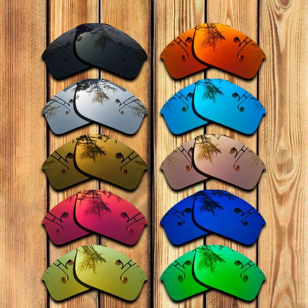 

2 Pairs 100% Precisely Cut Polarized Replacement Lenses for Bottle Rocket Sunglass - Many Colors