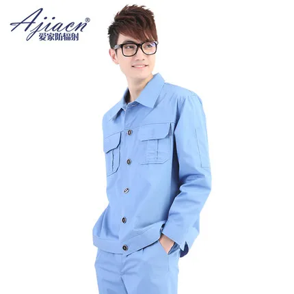 Radiation protection suits men to work outside in welding argon arc welding anti-radiation overalls monitoring room