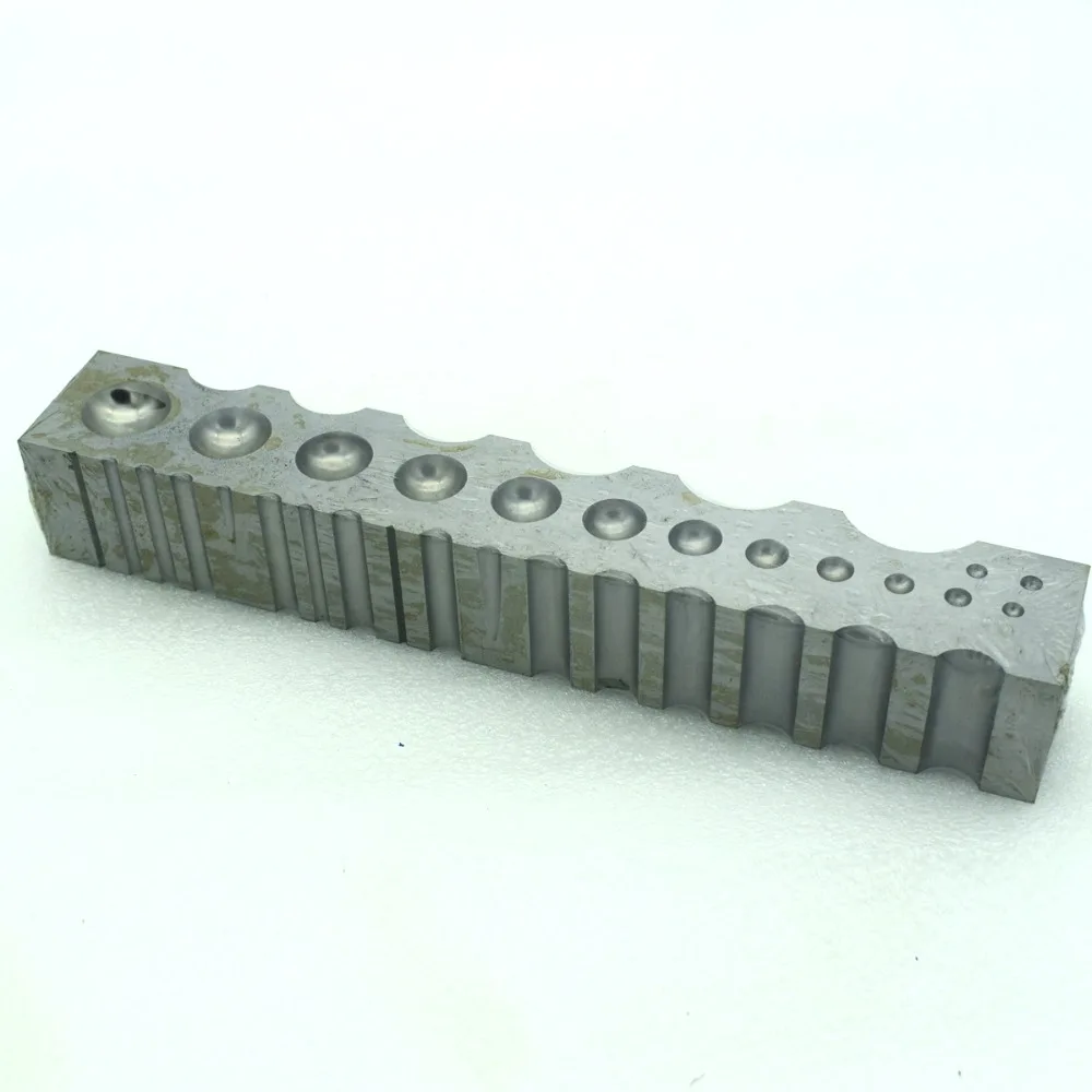 

Steel Forming Block Metal Dapping Shaping Tool for Jewelry Making