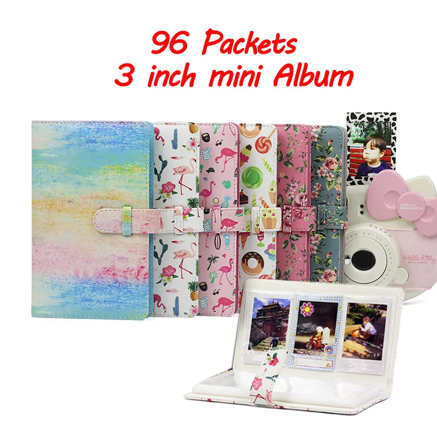 96 Pockets 3 Inch Mini Photo Album Fujifilm Instax Mini 8 Films Instax Mini 11 9 7s 70 25 50s 90 Name Card Photo Book Album