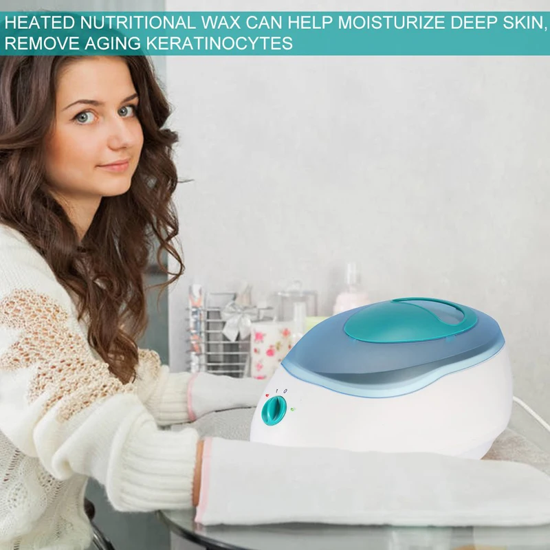 2.2L Wax Warmer Paraffin Heater Machine Pot, Bath Wax Electric Heater for Hair Removal Beauty Hand and Foot Skin Care