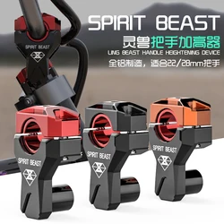 SPIRIT BEAST Motorcycle Handle Modification Accessories Faucet Handlebar Height Handle Raise Handlebar Heightener