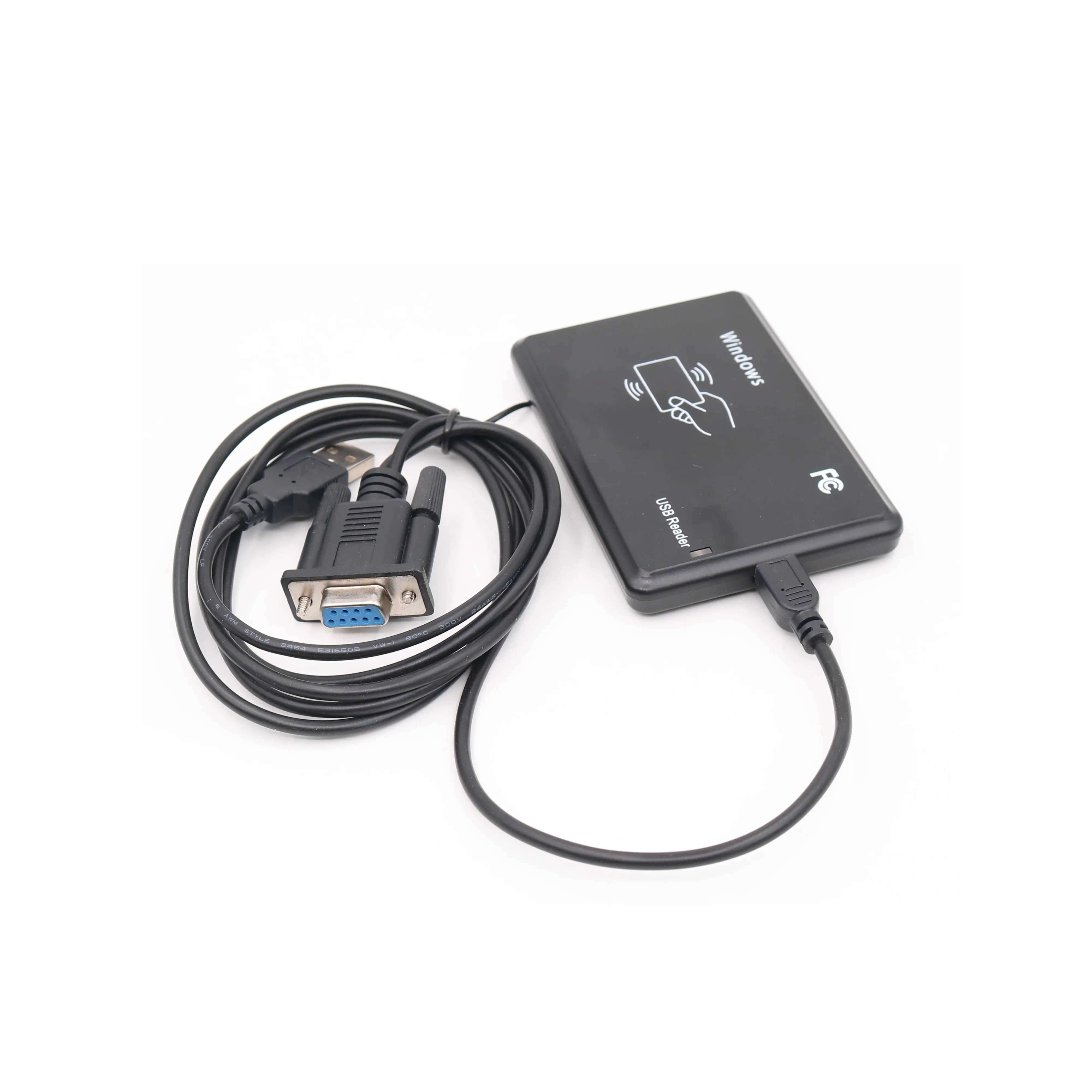 RS232 RFID 125Khz ID Reader EM4100 TK4100 EM Card Reader Serial Port Interface