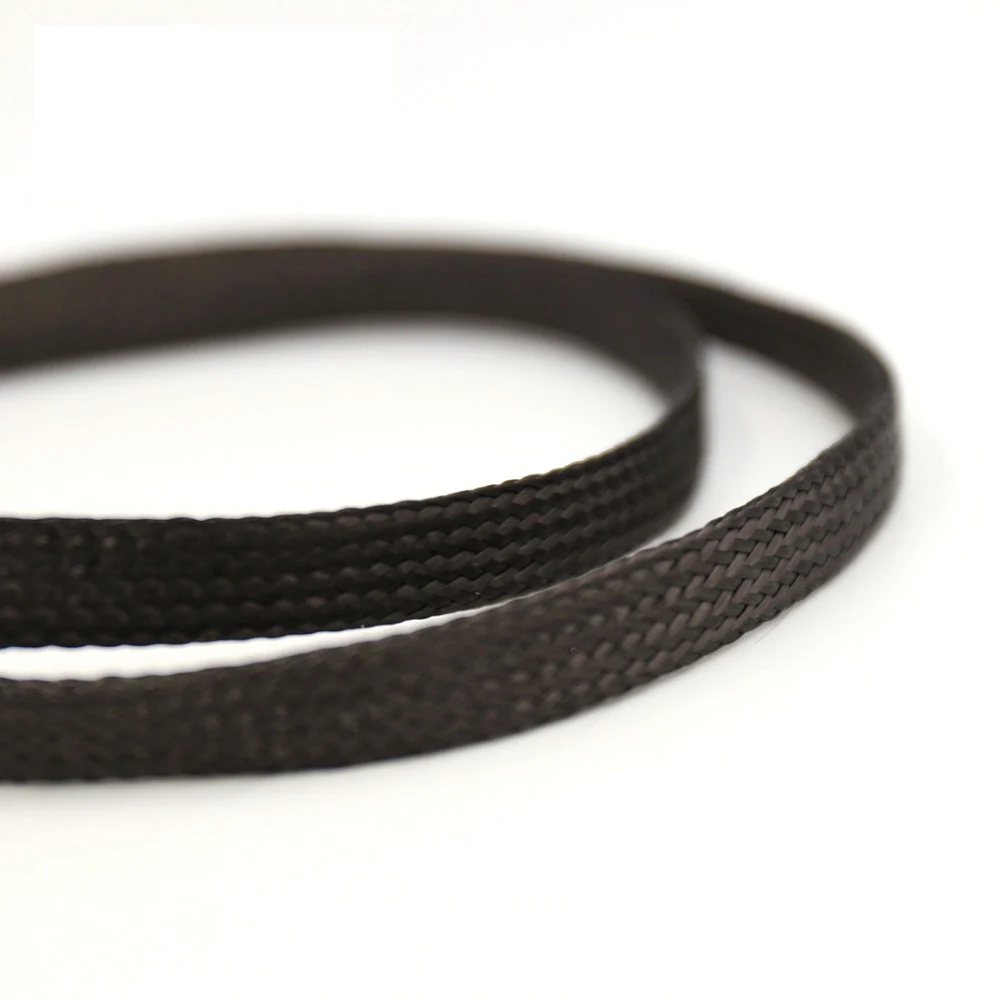 K2 8mm Carbon fiber Sleeve Carbon Fiber Fabric braided Sleeve 3k Aerospace