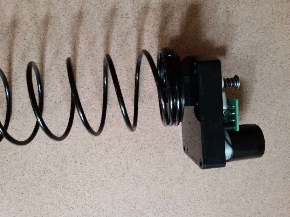 a piece 3 pins 12V motor and a piece spirals, vending machine parts