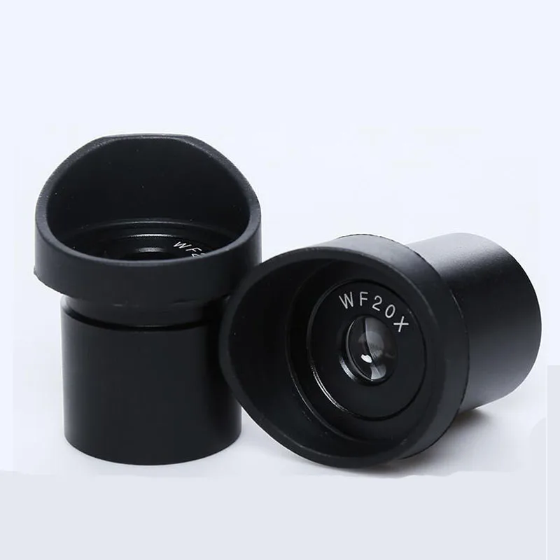 Hohe Qualität WF5X WF10X WF15X WF20X Okulare Stereo Mikroskop Okular Weitwinkel Objektiv mit Auge Wachen freies verschiffen