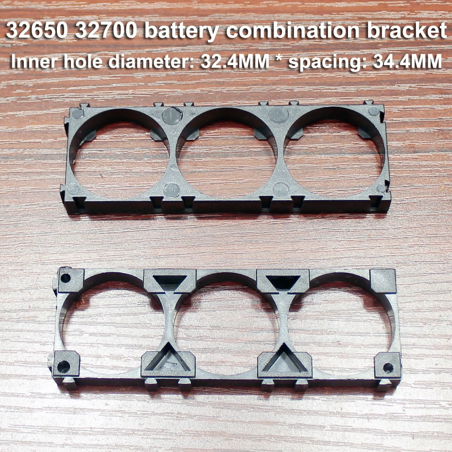 10 개/몫 리튬 배터리 범용 브래킷 32650 32700 32900 리튬 배터리 고정베이스 스냅 연결 어셈블리 브래킷 시트
