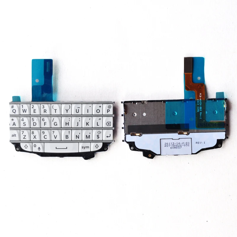 BINYEAE Cell Phone Keyboard For Blackberry Q10 Keypad With Flex Cable Repair Part