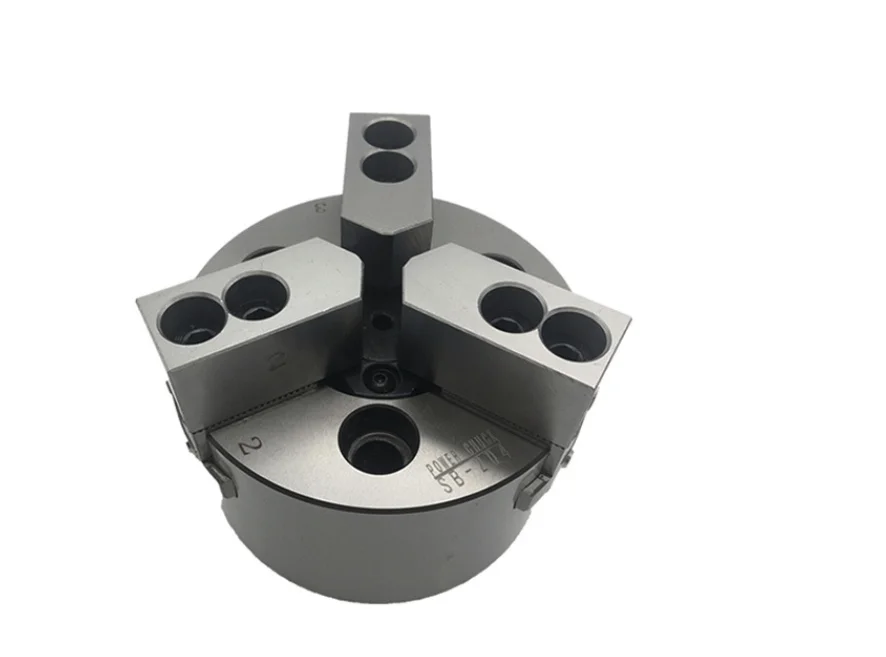 

New 3 jaw 4 inch High Speed Hollow Power chuck three jaw hydrualic chuck hydrualic chuck full steel body for CNC lathe machine