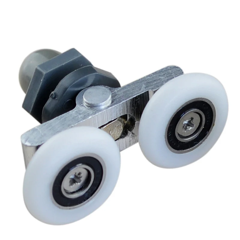 

Swing Double Wheel Shower Room Bathroom Glass Sliding Door Roller Hanging Pulley Household Hardware