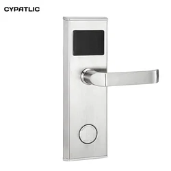 RFID RF digital door lock Temic Card keyless Hotel locks with mechanical key