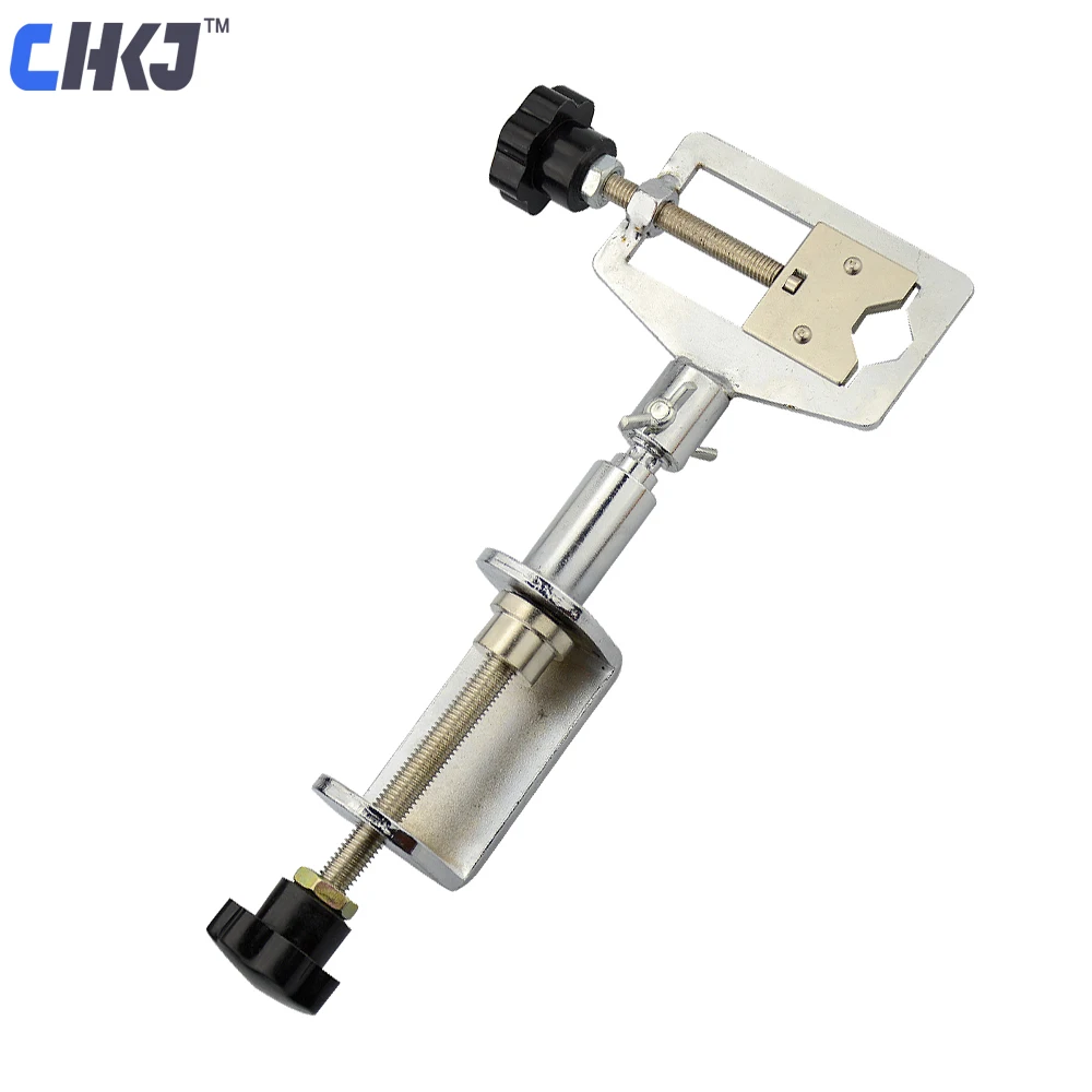 

CHKJ Metal Alloy Locksmith Bench Table Vise Clamp Tool for Repair Practice Lock 360 Degree Rotation Professional Locksmith Tools