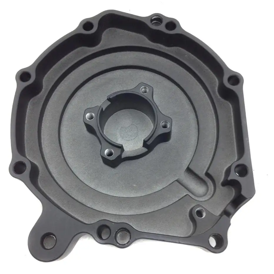 Engine Stator cover Left side For 04-07 Honda Fireblade CBR1000RR 2004 2005 2006 2007 Motorcycle Bike Black / Chrome