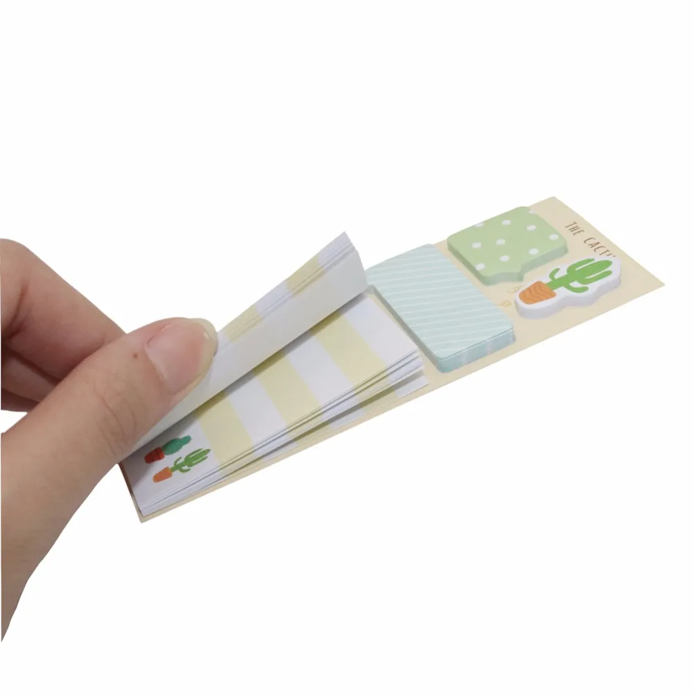 Kawaii Paper Sticky Notes Creative Notepad Memo Pads Office School Stationery Adhesive Stickers Posted it Sticky Note Pads