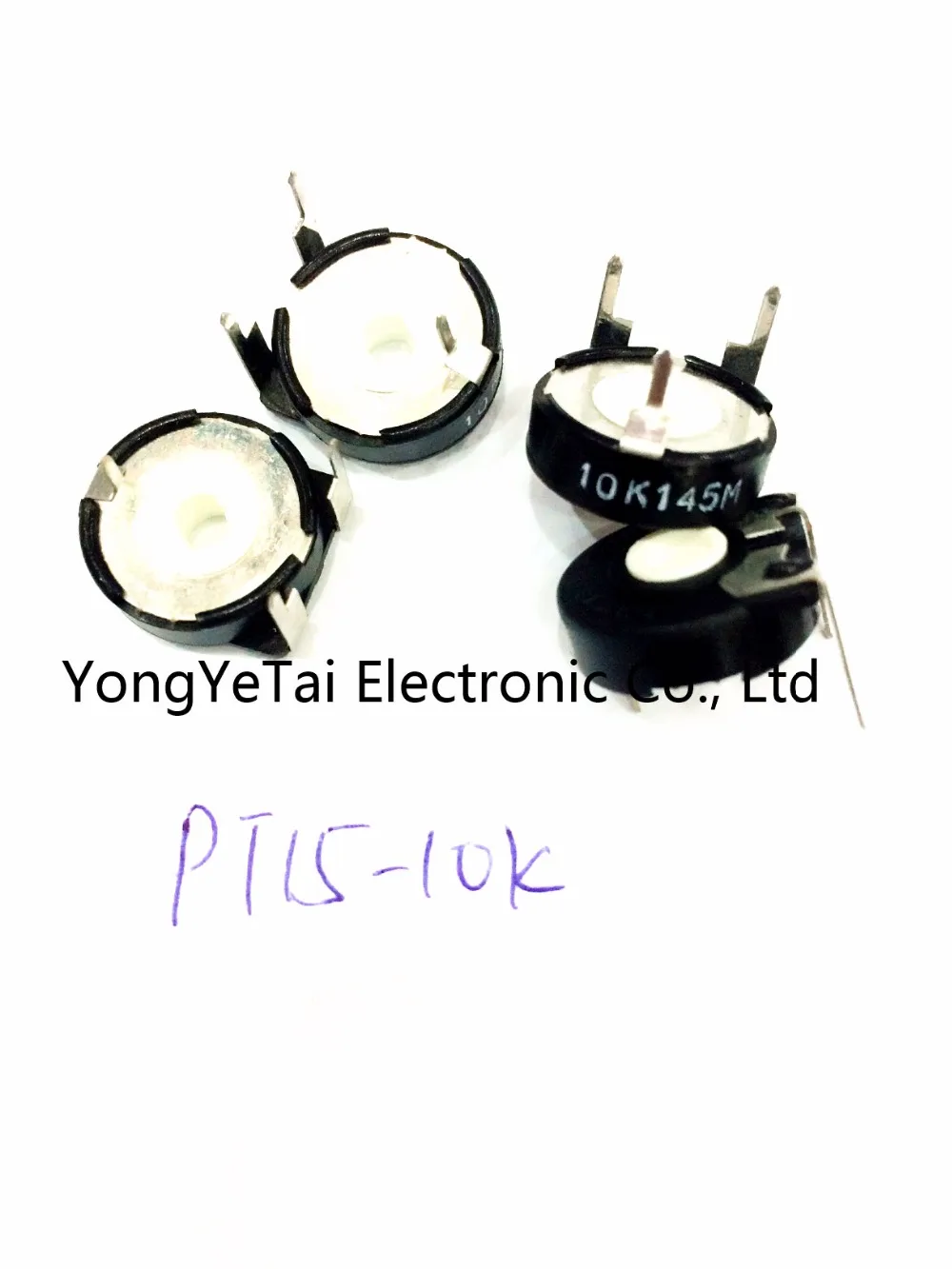 YYT 10PCS Potentiometer PT15-10K Horizontal oval hole