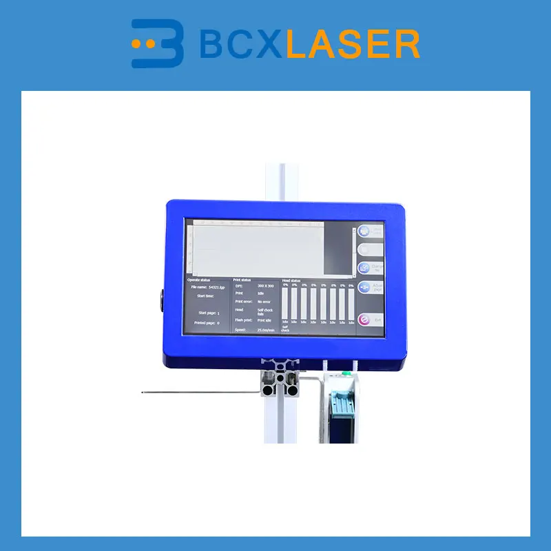 

PM-900 Fully-Automatic High Resolution Expiry Date QR Code Logo Numbers Inkjet Printer on Cable Paper Package